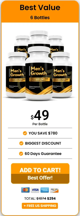 men's growth buy